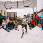 Lyžařský závod po trati 1925 v Janských Lázních