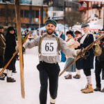Lyžařský závod po trati 1925 v Janských Lázních