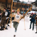 Lyžařský závod po trati 1925 v Janských Lázních