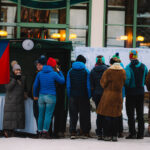 Lyžařský závod po trati 1925 v Janských Lázních