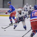 Hokejisté Trutnova a Litomyšle nedohráli druhé čtvrtfinále kvůli díře v ledu