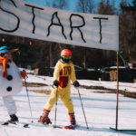 FOTO: Karnevalová tečka za lyžařskými oslavami