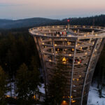 Světla v korunách stromů zářila i pro šťastné výherce