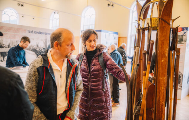 FOTO: Lyžařská nostalgie při oslavách v Janských Lázních