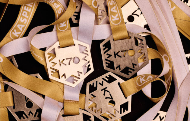 Unikátní medaile aneb Jubilejní ročník K70 s kovovou vločkou