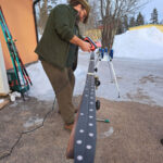 Lesáci na Vasově běhu se stříbrným jubilantem učitelem Kejklíčkem