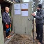 Lesáci na Vasově běhu se stříbrným jubilantem učitelem Kejklíčkem