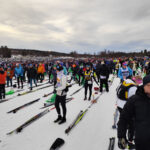 Lesáci na Vasově běhu se stříbrným jubilantem učitelem Kejklíčkem