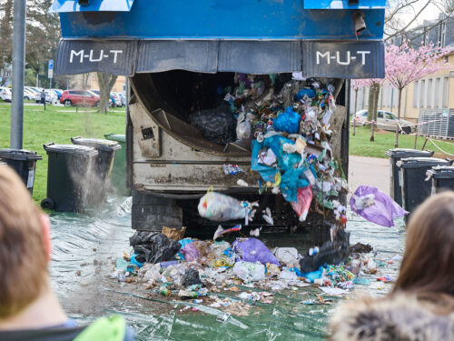 Nejméně směsného odpadu v kraji z měst produkuje Červený Kostelec