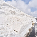 Frézování cesty mezi Výrovkou a Luční boudou