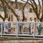 FOTO: Po tanečkách v Uffu skončili Smrťačka a Smrťák v Úpě