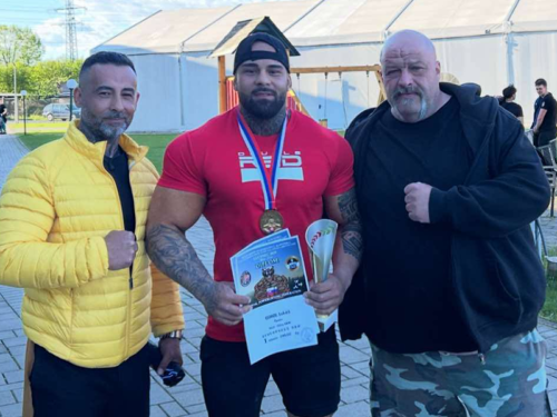 Silák Lukáš Gorol ovládl mezinárodní šampionát na Slovensku