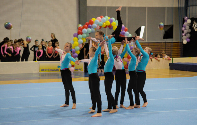 V Kadani to tentokrát trutnovským gymnastkách „necinklo“