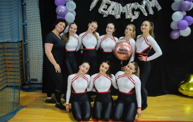 Teamgymový Spartak Trutnov na 4. ročníku Poháru města Kadaně
