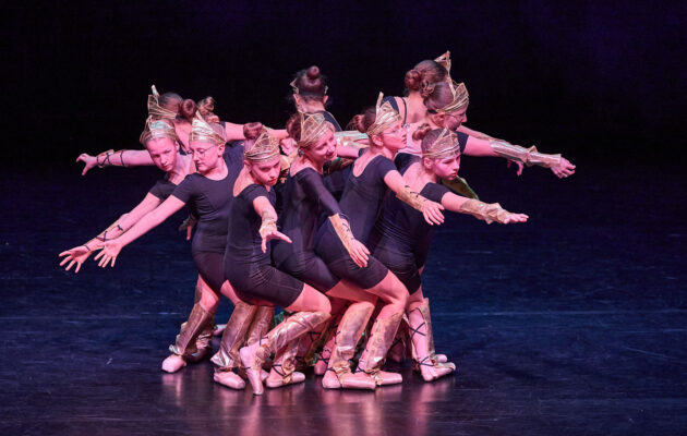 Závěrečné vystoupení tanečního oboru ZUŠ Trutnov v Uffu