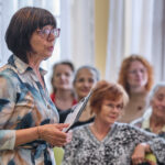 Akademie umění prvního věku - předání vysvědčení a výstava Salon akademiků