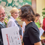 Akademie umění prvního věku - předání vysvědčení a výstava Salon akademiků