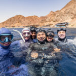 Freediver Pavel Tomm závodil v egyptském Dahabu