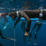 Freediver Pavel Tomm závodil v egyptském Dahabu