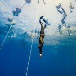 Freediver Pavel Tomm závodil v egyptském Dahabu