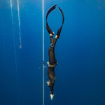 Freediver Pavel Tomm závodil v egyptském Dahabu