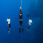 Freediver Pavel Tomm závodil v egyptském Dahabu