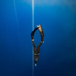 Freediver Pavel Tomm závodil v egyptském Dahabu