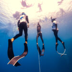 Freediver Pavel Tomm závodil v egyptském Dahabu