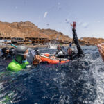 Freediver Pavel Tomm závodil v egyptském Dahabu