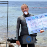 Freediver Pavel Tomm závodil v egyptském Dahabu