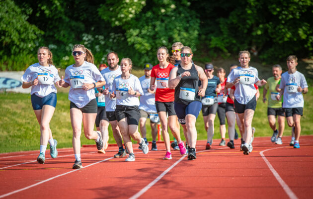 FOTO: V Trutnově se poprvé uskutečnil Olympijský běh