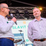 Oslava 15. narozenin Pepperl+Fuchs na náměstí v Trutnově