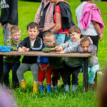 Zahradní slavnost: paralympionička a parkourová show inspirovaly děti k pohybu