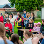 Zahradní slavnost: paralympionička a parkourová show inspirovaly děti k pohybu