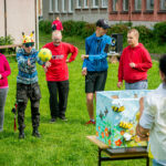 Zahradní slavnost: paralympionička a parkourová show inspirovaly děti k pohybu