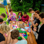 Zahradní slavnost: paralympionička a parkourová show inspirovaly děti k pohybu