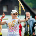 Zahradní slavnost: paralympionička a parkourová show inspirovaly děti k pohybu