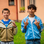 Zahradní slavnost: paralympionička a parkourová show inspirovaly děti k pohybu