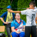 Zahradní slavnost: paralympionička a parkourová show inspirovaly děti k pohybu