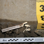 Kameny na železniční trati v Chotěvicích