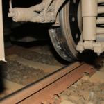 Kameny na železniční trati v Chotěvicích