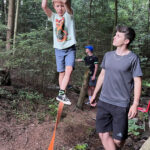 Sraz lovců na táboře v Horním Bradle