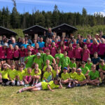 Sraz lovců na táboře v Horním Bradle