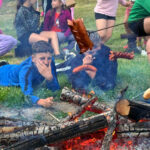 Sraz lovců na táboře v Horním Bradle