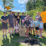 Sraz lovců na táboře v Horním Bradle