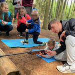 Sraz lovců na táboře v Horním Bradle