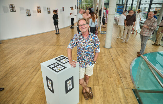 Koláže Hynka Šnajdara ukazují i jeho sny. Ty chce vydat také knižně