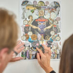 Koláže Hynka Šnajdara ukazují i jeho sny. Ty chce vydat také knižně