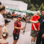 FOTO: Den s dobráky spojil poučení o práci hasičů s pohodovou zábavou