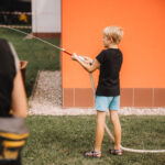 FOTO: Den s dobráky spojil poučení o práci hasičů s pohodovou zábavou